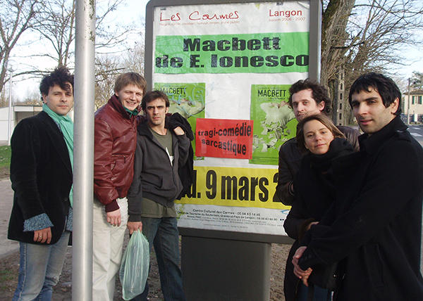 Clément Gracian, Anthony Courret, Laurent Papot, Julien Buchy, Florencia Cano Lanza & Jérémie Le Louët